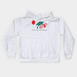 Diploma Decree: Officially Unemployed Kids Hoodie